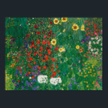 Gustav Klimt - Bauernhof mit Sonnenblumen Poster<br><div class="desc">Gustav Klimt - Bauernhof mit Sonnenblumen</div>