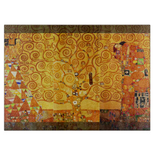 Gustav Klimt Baum des Lebens: Art Nouveau Symbolis Schneidebrett
