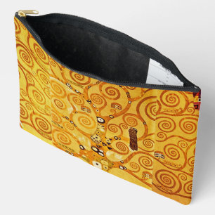 Gustav Klimt Baum des Lebens: Art Nouveau Symbolis Zubehörtasche
