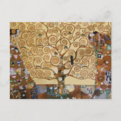 Gustav Klimt Baum des Lebens Postkarte (Vorderseite)