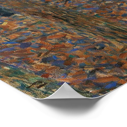 Gustav Klimt Beech Grove Gallery Poster (Ecke)