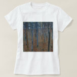 Gustav Klimt Beech Grove Gallery T-Shirt<br><div class="desc">Gustav Klimt. Buche Grove I. c) 1902. Öl auf Leinwand. Originelle Kunstmalerei des berühmten österreichischen Jugendstil-Künstlers Gustav Klimt.</div>