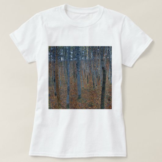 Gustav Klimt Beech Grove Gallery T-Shirt (Design vorne)