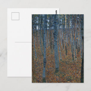 Gustav Klimt - Beech Grove I Landscape Fine Art Postkarte