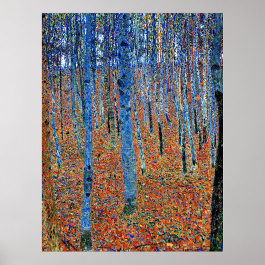 Gustav Klimt, Beech Grove I Poster (Vorne)