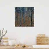 Gustav Klimt Beech Grove I Poster (Küche)