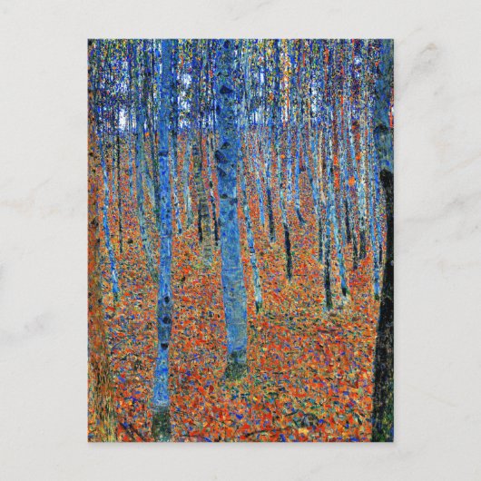 Gustav Klimt, Beech Grove I Postkarte (Vorderseite)