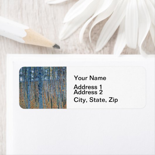 Gustav Klimt Beech Tree Forest Grove (Insitu)