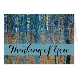 Gustav Klimt Beech Tree Forest Grove