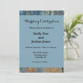 Gustav Klimt Beech Tree Forest Grove Einladung (Stehend Vorderseite)