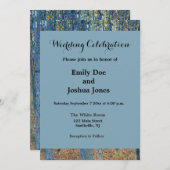 Gustav Klimt Beech Tree Forest Grove Einladung (Vorne/Hinten)