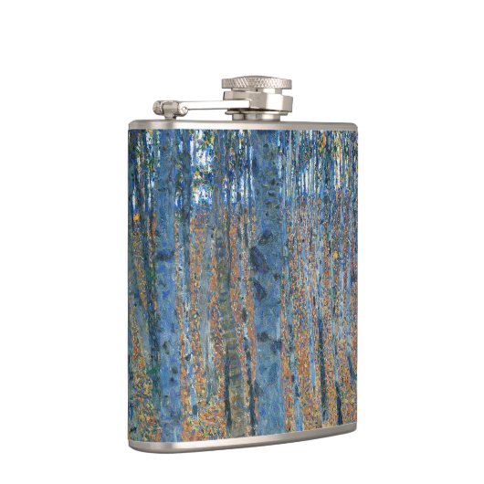 Gustav Klimt Beech Tree Forest Grove Flachmann (Rechts)