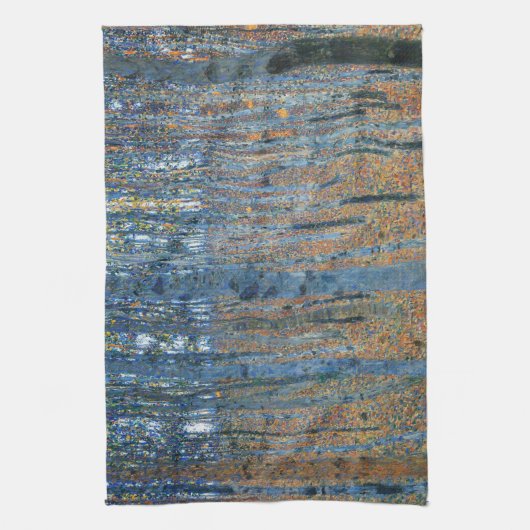 Gustav Klimt Beech Tree Forest Grove Geschirrtuch (Vertikal)