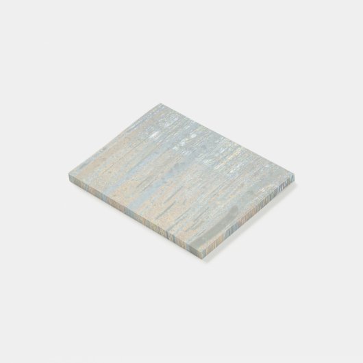 Gustav Klimt Beech Tree Forest Grove Post-it Klebezettel (angewinkelt)