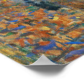 Gustav Klimt Beech Tree Forest Grove Poster (Ecke)