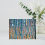 Gustav Klimt Beech Tree Forest Grove Postkarte (Stehend Vorderseite)