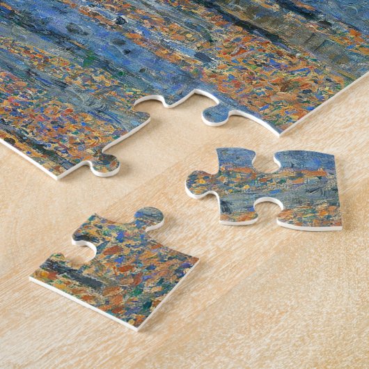 Gustav Klimt Beech Tree Forest Grove Puzzle (Seite)