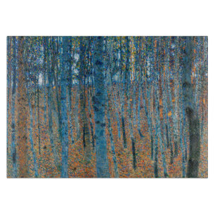 Gustav Klimt Beech Tree Forest Grove Schneidebrett