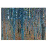 Gustav Klimt Beech Tree Forest Grove Schneidebrett (Vorderseite)