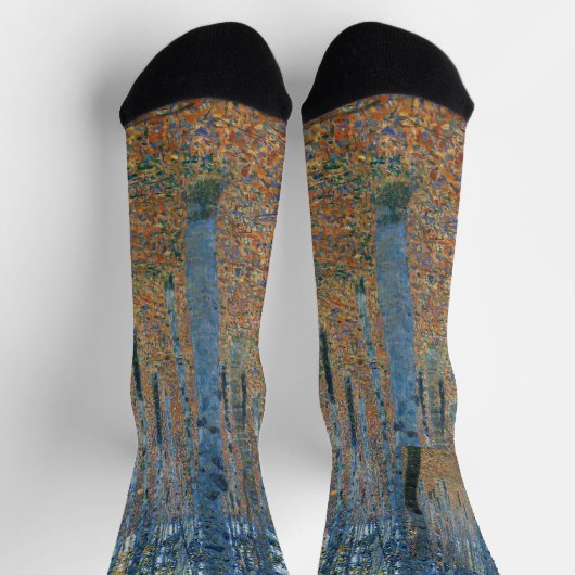 Gustav Klimt Beech Tree Forest Grove Socken (Oben)