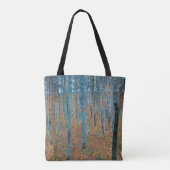 Gustav Klimt Beech Tree Forest Grove Tasche (Rückseite)