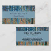 Gustav Klimt Beech Tree Forest Grove Visitenkarte (Vorne/Hinten)