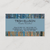 Gustav Klimt Beech Tree Forest Grove Visitenkarte (Rückseite)