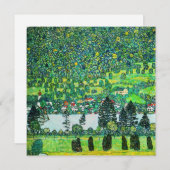 Gustav Klimt - Bergbahn bei Unterach Einladung (Vorne/Hinten)