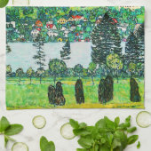 Gustav Klimt - Bergbahn bei Unterach Geschirrtuch (Gefaltet)