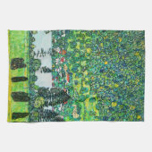 Gustav Klimt - Bergbahn bei Unterach Geschirrtuch (Horizontal)