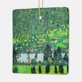 Gustav Klimt - Bergbahn bei Unterach Keramikornament (Links)