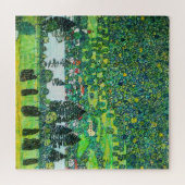 Gustav Klimt - Bergbahn bei Unterach Puzzle (Horizontal)