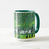 Gustav Klimt - Bergbahn bei Unterach Tasse (VorderseiteRechts)