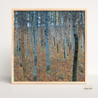 Gustav Klimt Birch Forest I Wohngestaltung Art Pri Poster