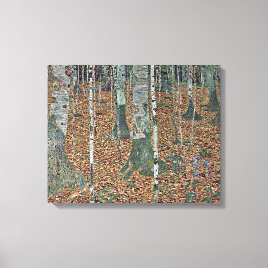 Gustav Klimt - Birch Leinwanddruck (Vorderseite)