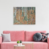 Gustav Klimt - Birch Leinwanddruck (Insitu (Wohnzimmer))
