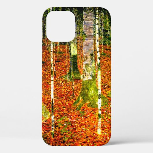 Gustav Klimt Birch Trees Case-Mate iPhone Hülle (Rückseite)