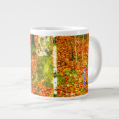 Gustav Klimt Birch Trees Jumbo-Tasse (Vorderseite Rechts)