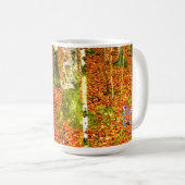 Gustav Klimt Birch Trees Kaffeetasse (VorderseiteRechts)