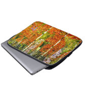 Gustav Klimt Birch Trees Laptopschutzhülle (Vorne Knopf)