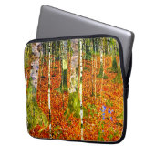 Gustav Klimt Birch Trees Laptopschutzhülle (Vorderseite Links)