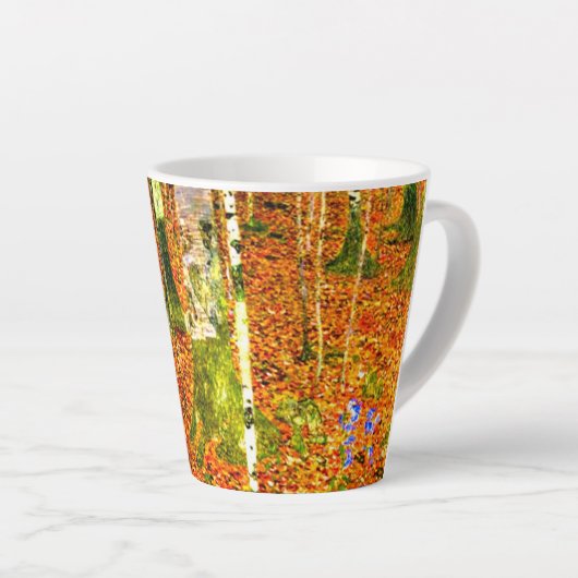 Gustav Klimt Birch Trees Milchtasse (Rechte Ecke)