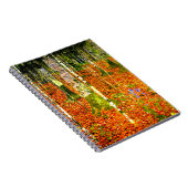 Gustav Klimt Birch Trees Notizblock (Rechte Seite)