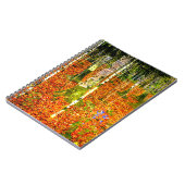 Gustav Klimt Birch Trees Notizblock (Linke Seite)