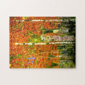 Gustav Klimt Birch Trees Puzzle (Horizontal)