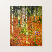 Gustav Klimt Birch Trees Puzzle (Vertikal)