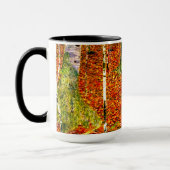 Gustav Klimt Birch Trees Tasse (Links)