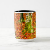 Gustav Klimt Birch Trees Tasse (Zentrum)