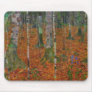 Gustav Klimt - Birch Wood Mousepad