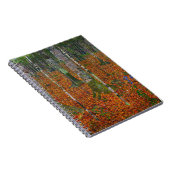 Gustav Klimt - Birch Wood Notizblock (Rechte Seite)